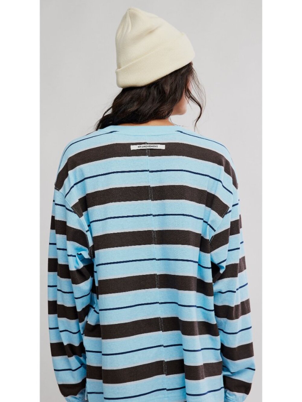 🆕 FP MOVEMENT Printed Hustle Layer / Bright Blue Chocolate - Picture 3 of 6